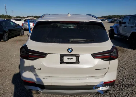 2024 BMW X3 xDrive30I z USA, uszkodzony, nr VIN 5UX53DP01R9U82804